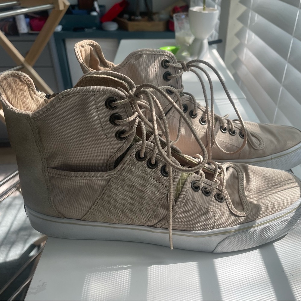 Creative Recreation Khaki Hightop Sneaker - Size 9.5 Men’s